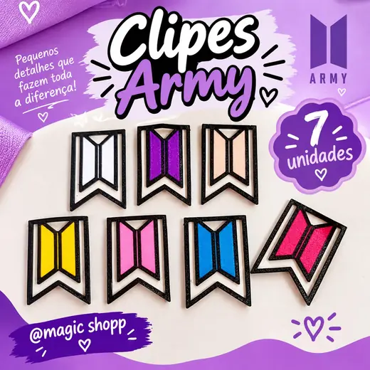 Clipes Army BTS 7un