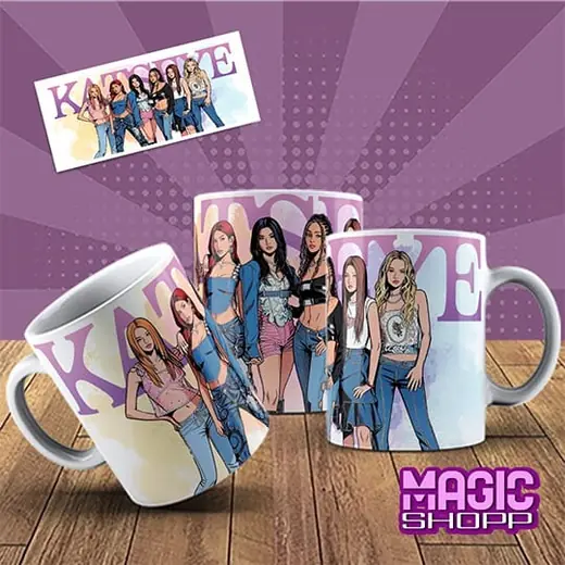 Caneca grupo K-pop Katseye