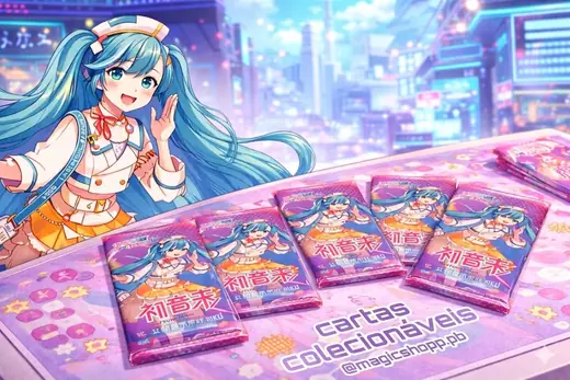 Cards Colecionaveis Hatsune Miku