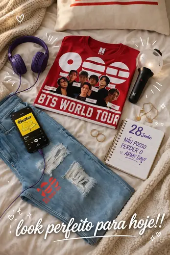 Camiseta Oficial BTS World Tour 900