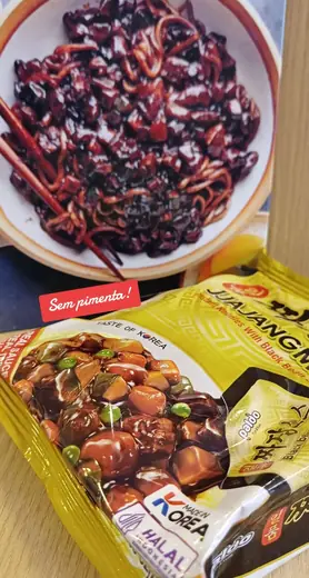 Macarrao Jjajangmyeon Coreano