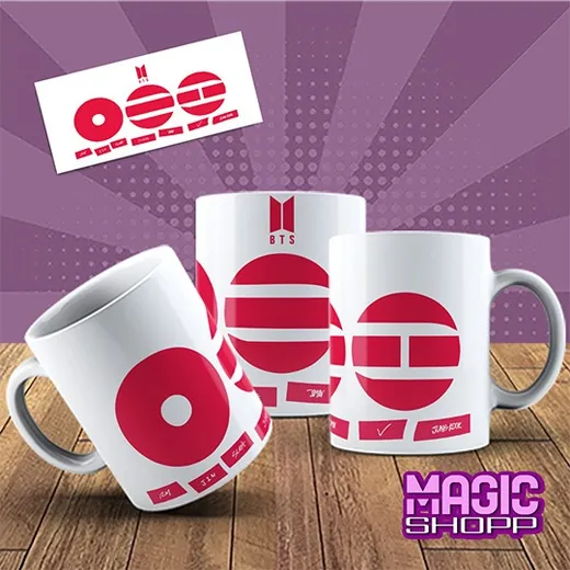 Caneca BTS Arirang