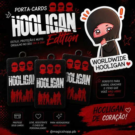 Porta-cards Hooligan