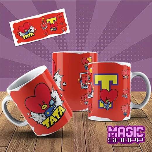 Caneca BT21 Tata