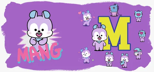 Caneca BT21 Mang