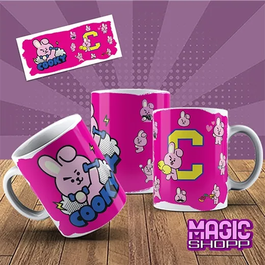 Caneca BT21 Cooky