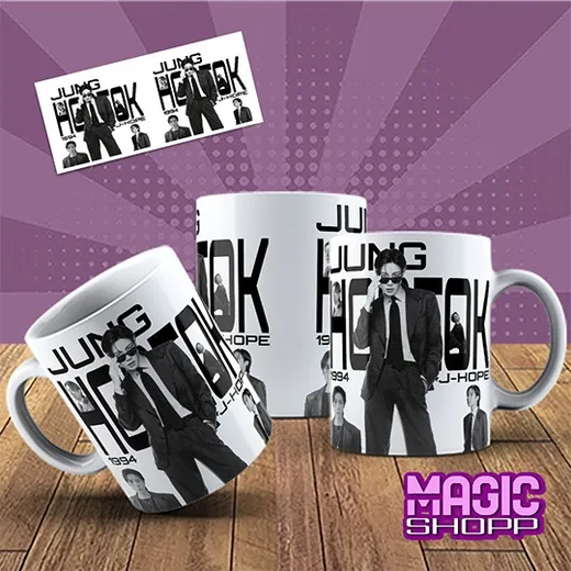 Caneca Jungkook e J-Hope